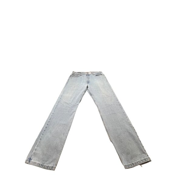 Vintage Levis Strauss 519 Mens 39x30.5 Signature Regular Fit Jeans Light Wash - Picture 1 of 14